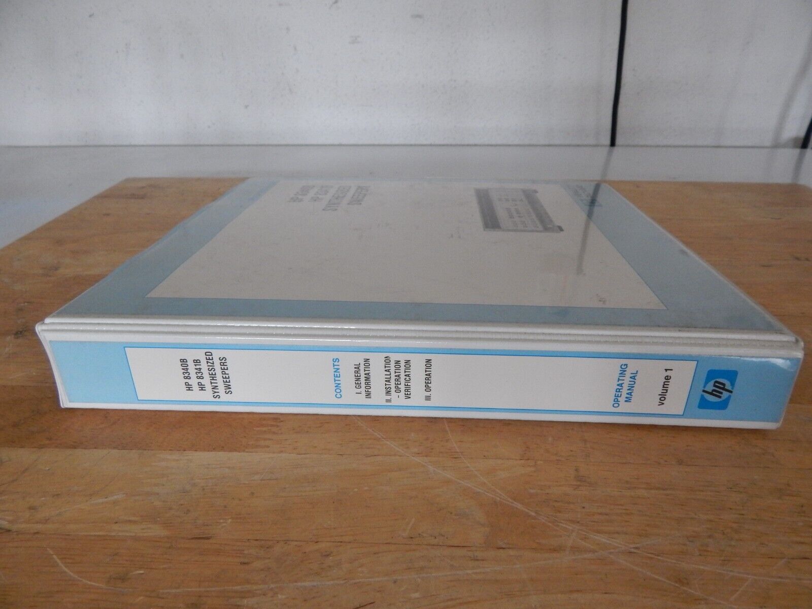 HP8340B, HP8341B Synthesized Sweepers Service, Operating&Calibration Manuals-3 HP8340B, HP8341B Synthesized Sweepers Service, Operating&Calibration Manuals-3